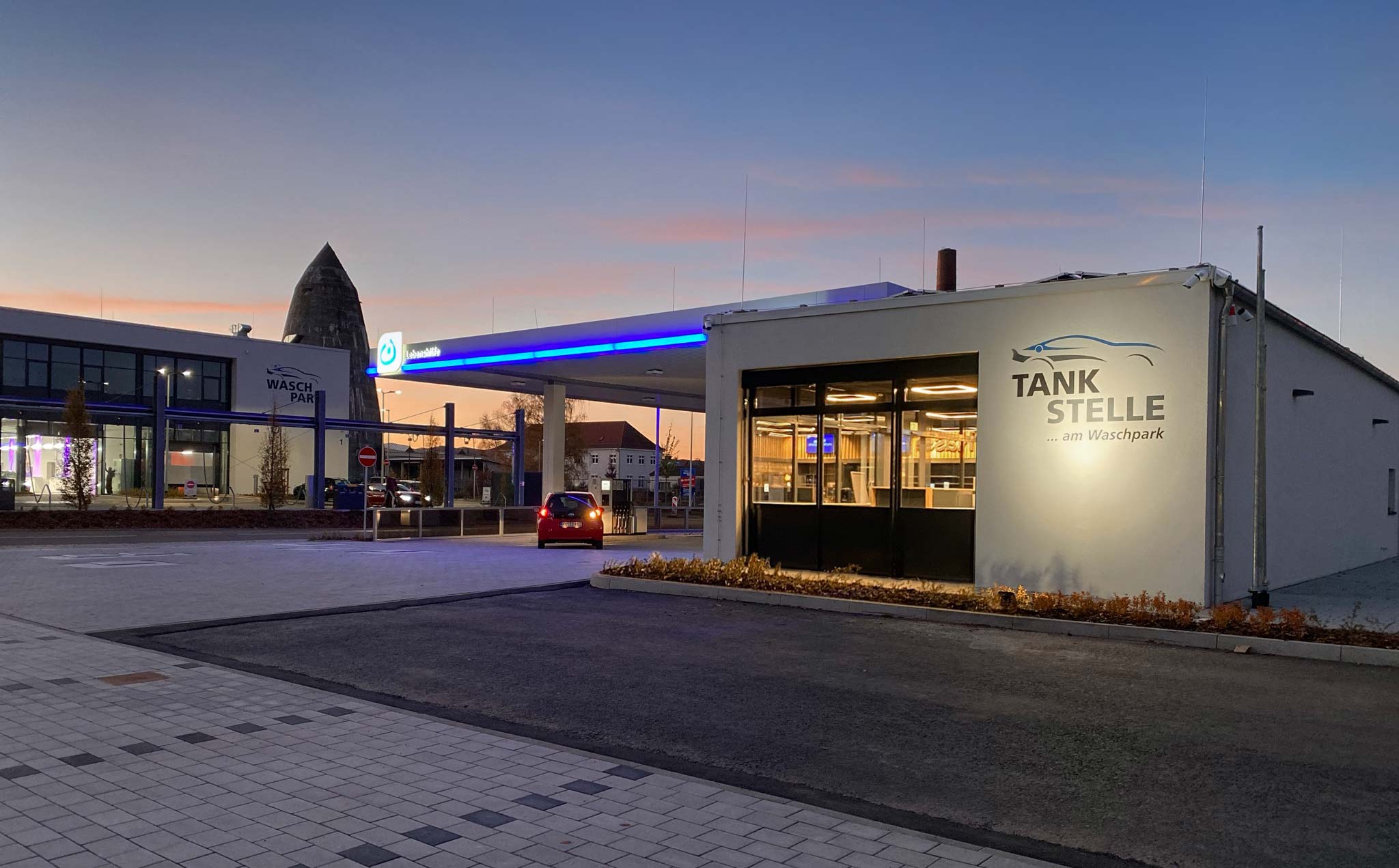 Tankstelle am Waschpark